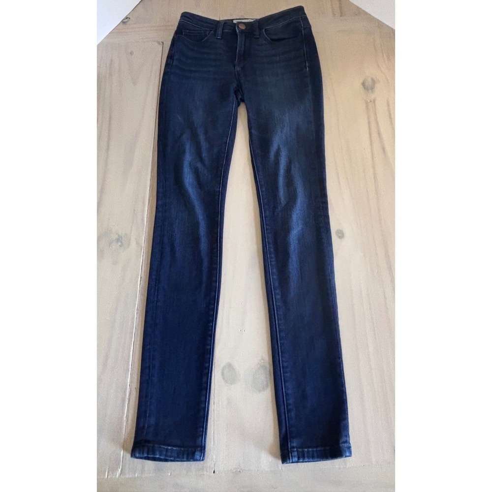 BKE Stella‎ Mid-Rise Skinny Jeans Dark Wash Slim Fit 25x31.5 FBK316R Women's